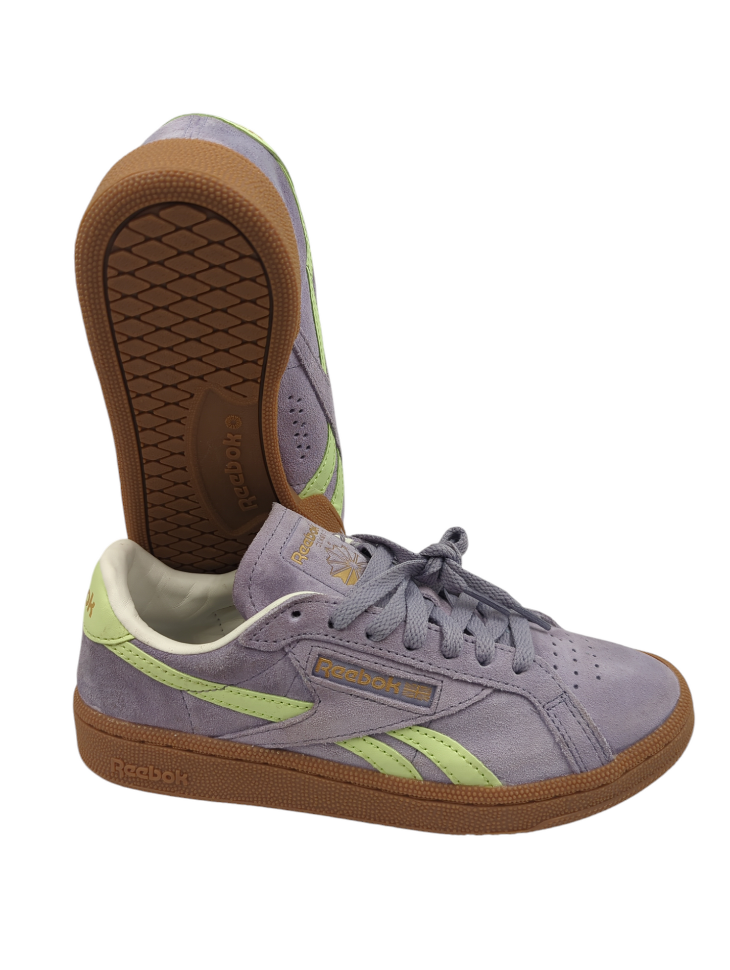 Reebok C Grounda UK Casual Lila / Verde No 23.5