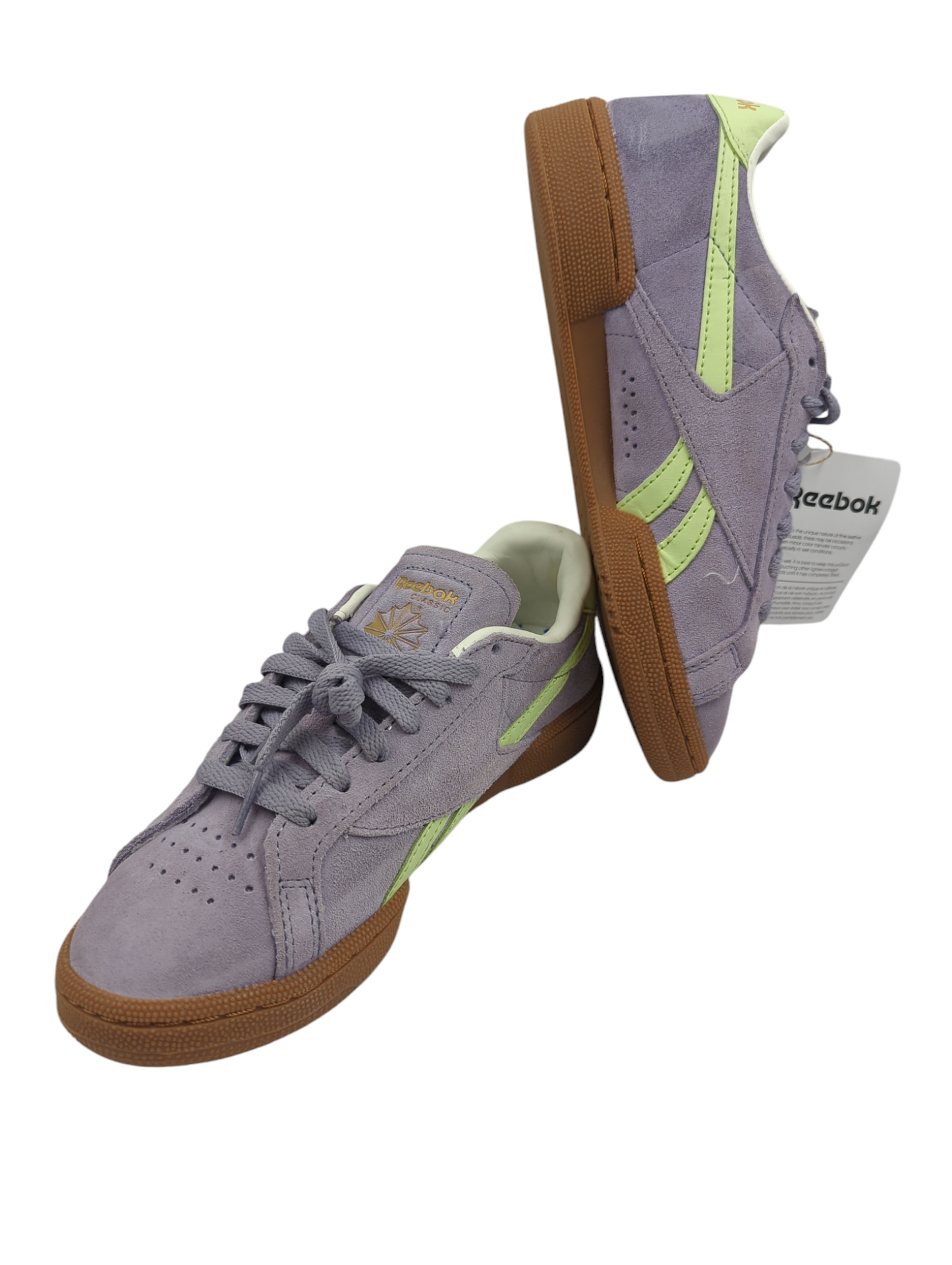 Reebok C Grounda UK Casual Lila / Verde No 23.5
