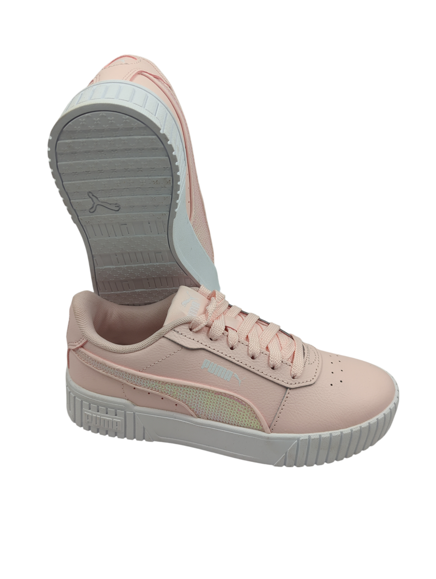 Puma Carina 2.0 Casual Rosa / Lentejuela Iridiscente No 22.5