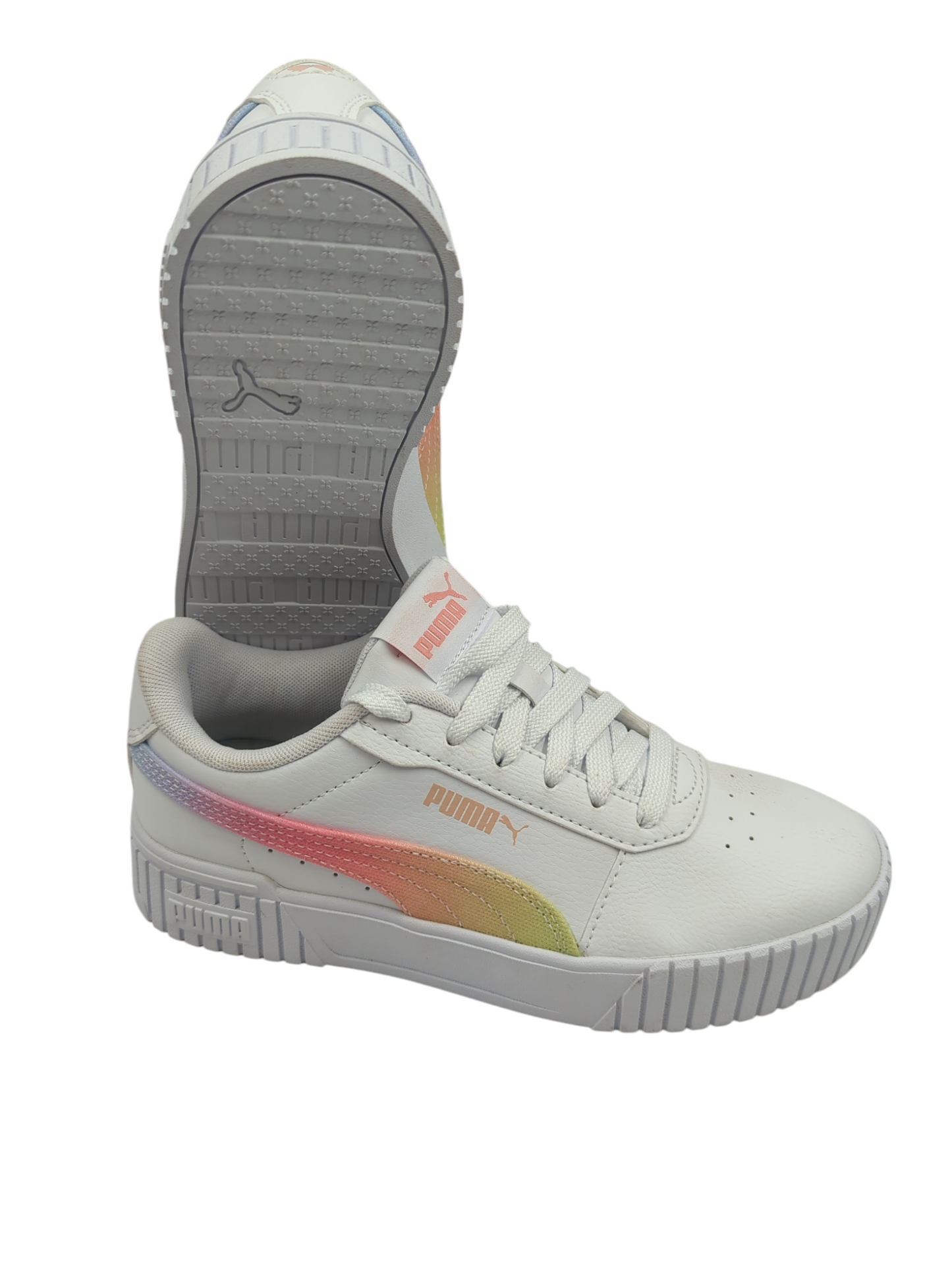 Puma Carina 2.0 Casual Blanco / Tela Colores No 22
