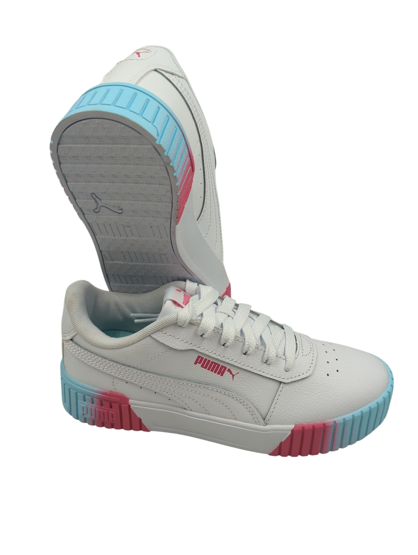 Puma Carina 2.0 Fade Casual Blanco / Azul Rojo No 23