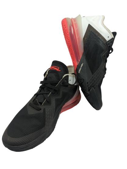 Nike Lebron James 18 Heart of Lion Basketball Pro Negro / Naranja No 26