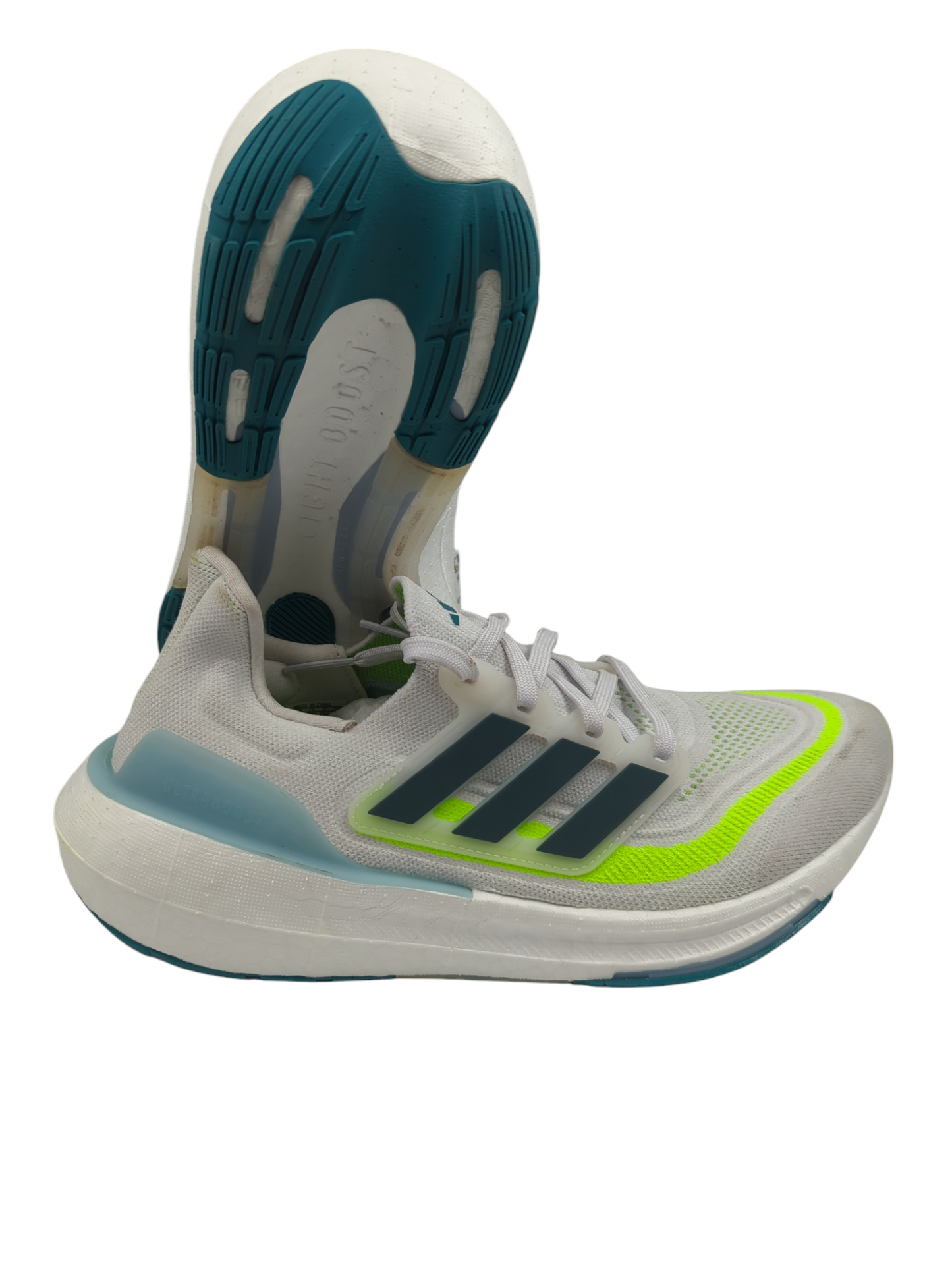 Adidas Ultraboost Ligth Running Blanco / Verde No 25.5