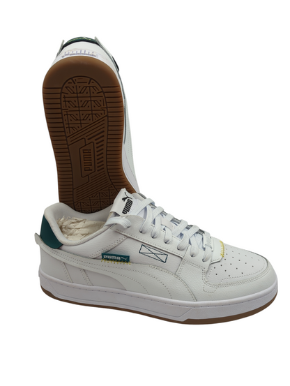 Puma Caven 2.0 Pro Piel Casual Blanco / Verde No 27