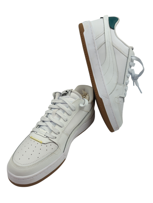 Puma Caven 2.0 Pro Piel Casual Blanco / Verde No 27
