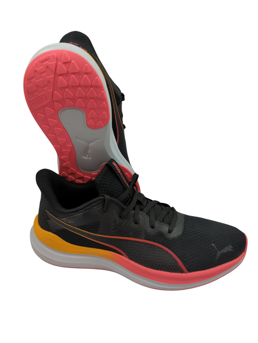 Puma Reflect Running Negro / Naranja No 26