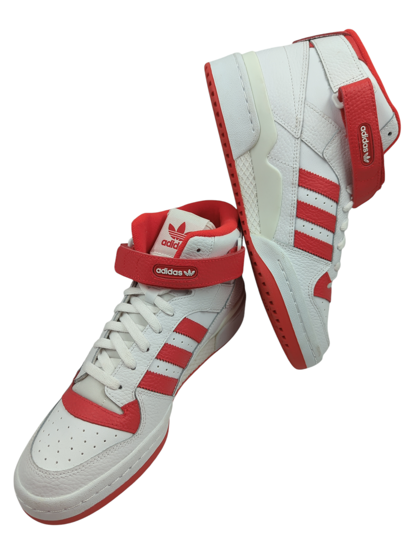 Adidas Forum Bota Piel Casual Blanco / Rojo No 27