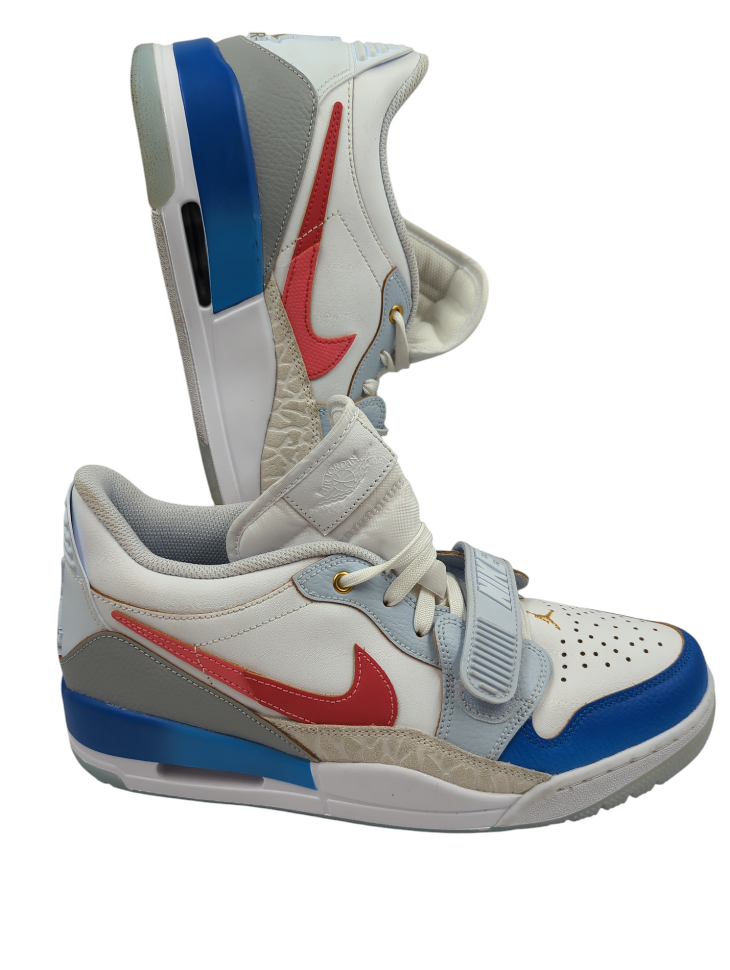 Nike Jordan Legacy 312 Edición Especial Casual Blanco / Azul / Rojo No 28