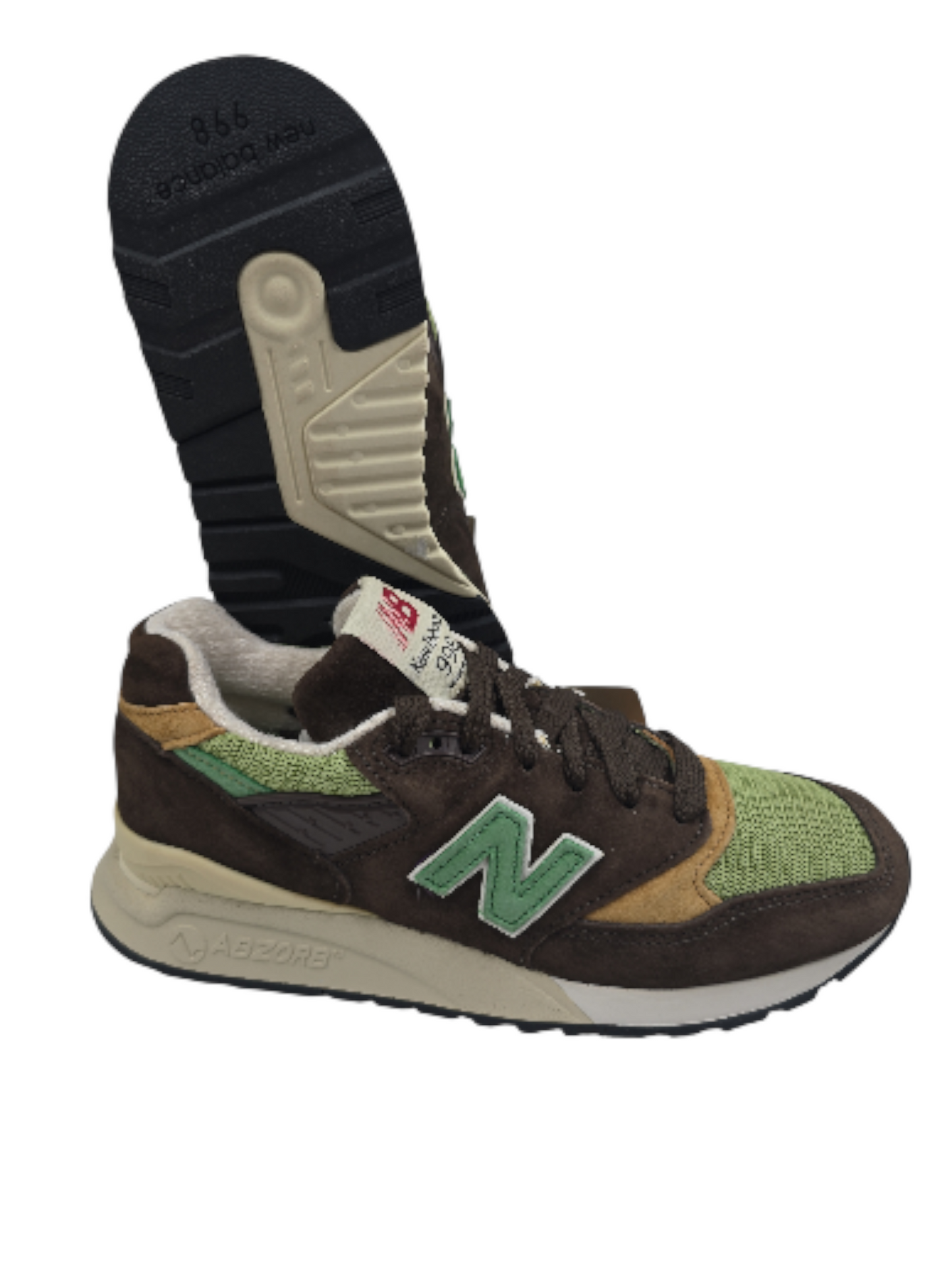 New Balance 998 Casual Training Cafe / Verde No 24.5