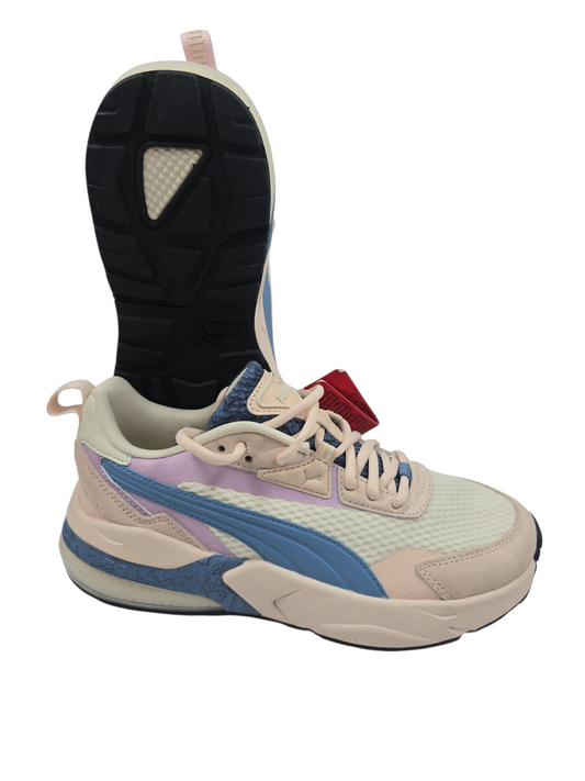 Puma Vis2k Casual Training Rosa / Beige / Azul No 23.5