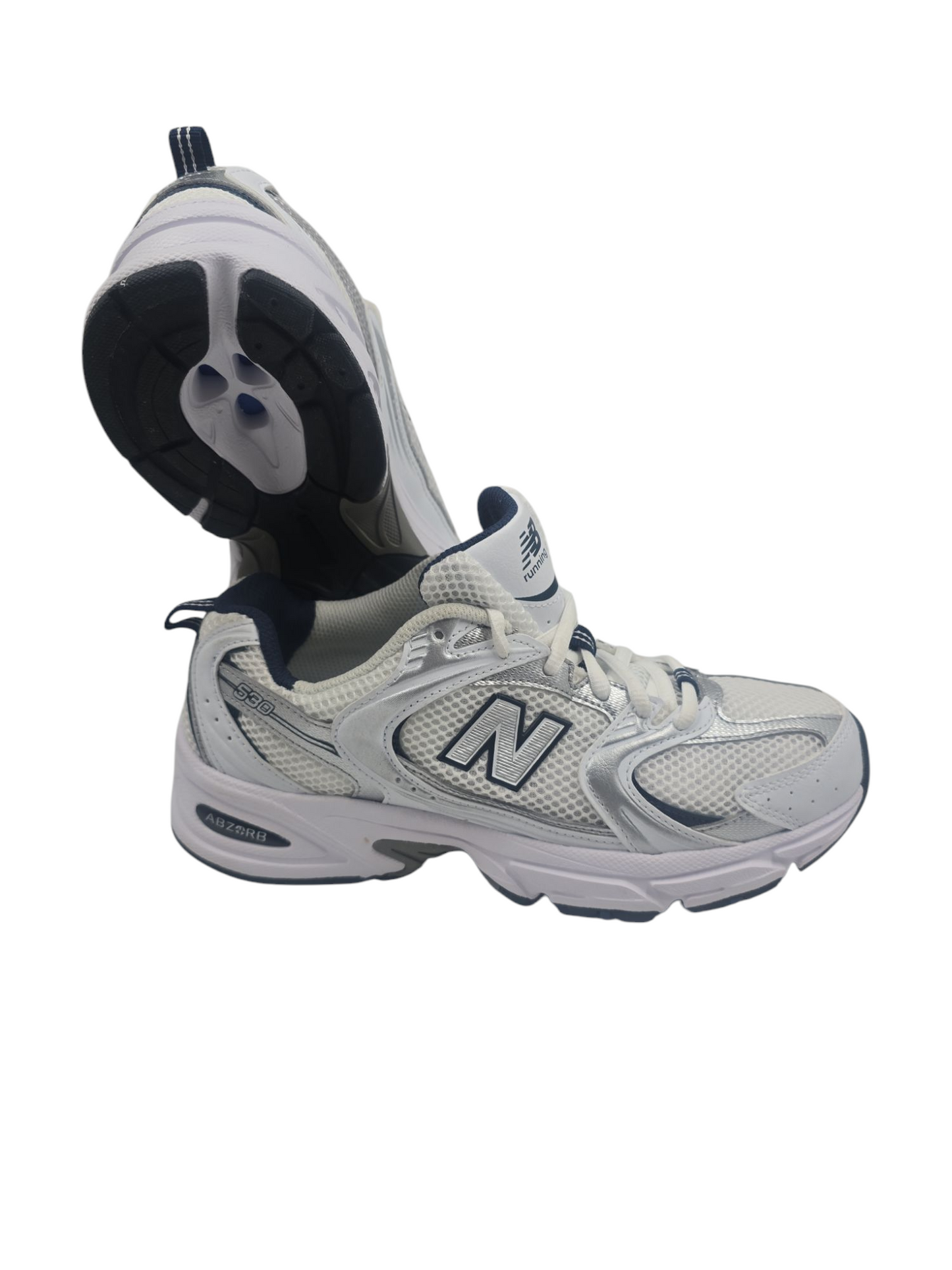 New Balance 530 Training Casual Blanco / Plata No 23.5
