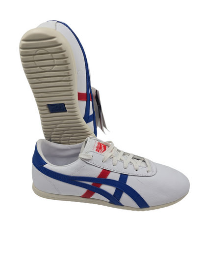 Asics Onitsuka Tiger Casual Retro Piel Blanco / Azul / Rojo No 24.5