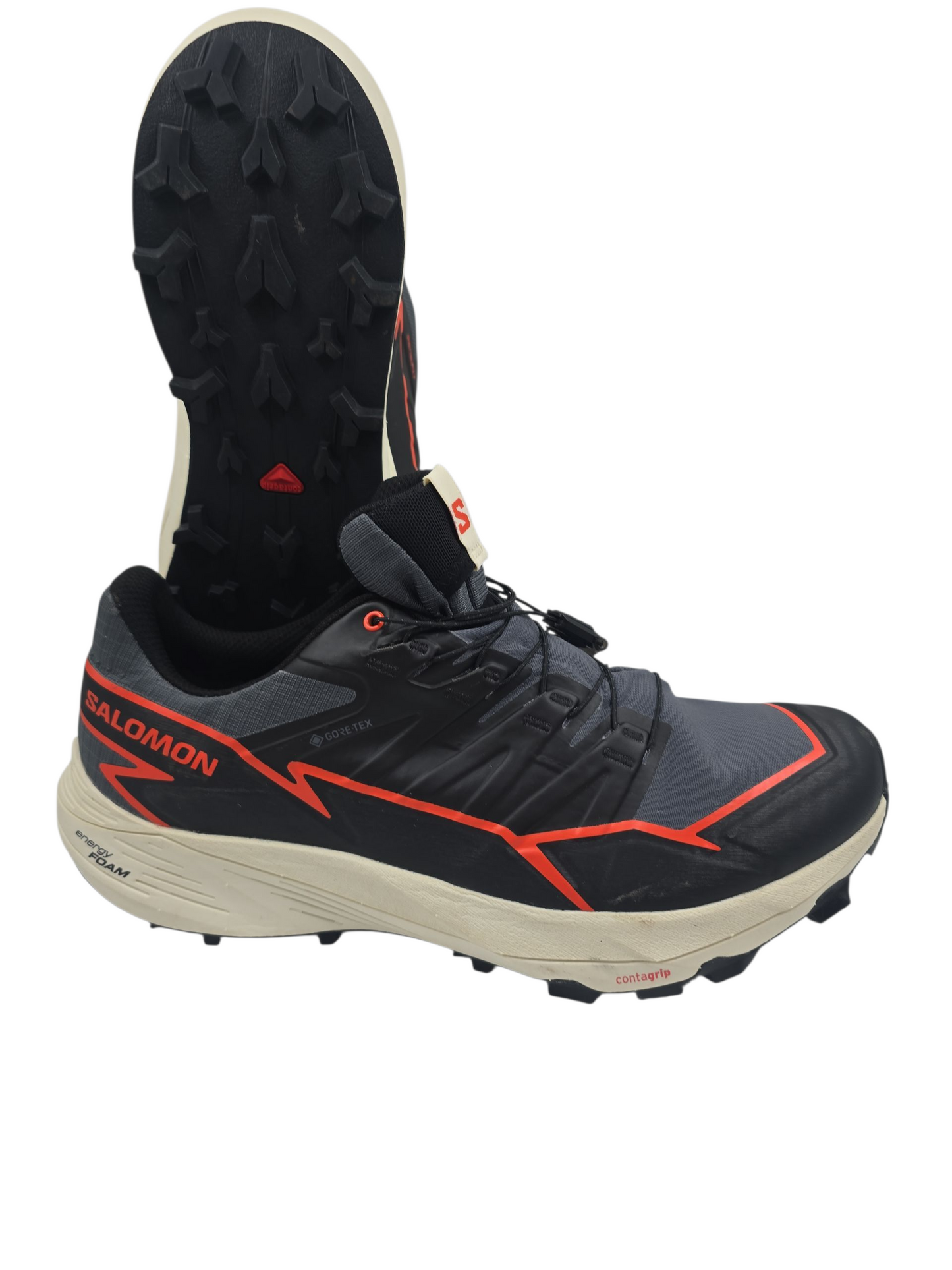Salomon ThunderCross Trail Senderismo Pro Negro / Naranja No 27