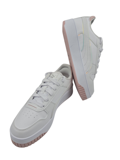 Puma Carina Street Holo Casual Media Plataforma Blanco / Rosa No 23