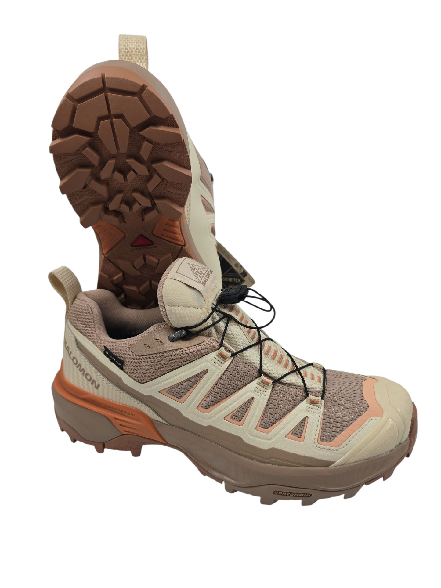 Salomon X Ultra 360 Edge Senderismo Trail Pro Beige / Cafe / Terracota No 24