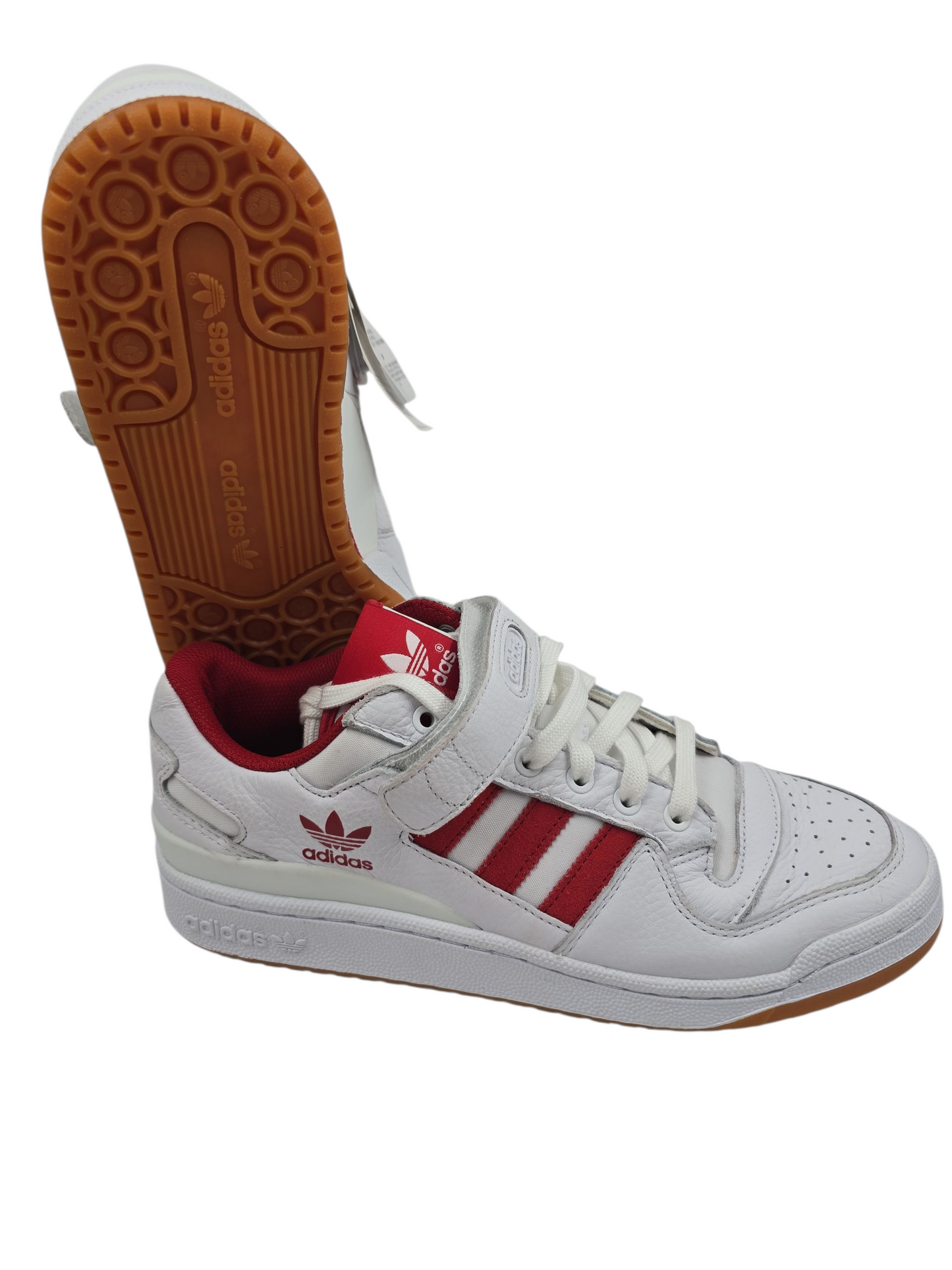 Adidas Forum low Casual Piel Blanco / Rojo No 27