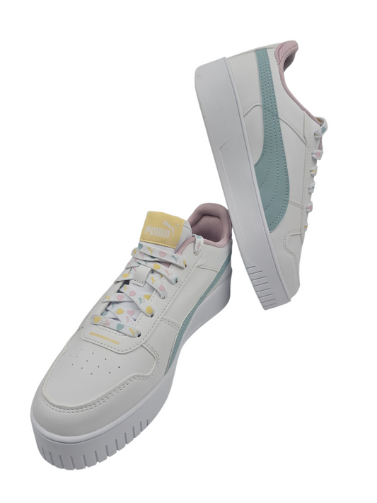 Puma Carina Street Media Plataforma Casual Blanco / Pastel No 23