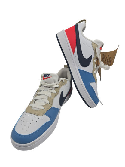 Nike Court Borough Low Casual Blanco / Azul / Rojo No 24.5