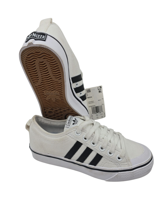 Adidas Nizza Casual Lona Blanco / Negro No 23