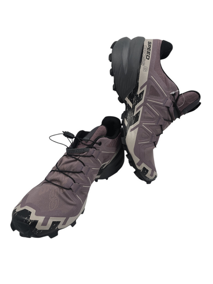 Salomon Speed Cross 6 Running Trail Pro Senderismo Morado / Negro No 25