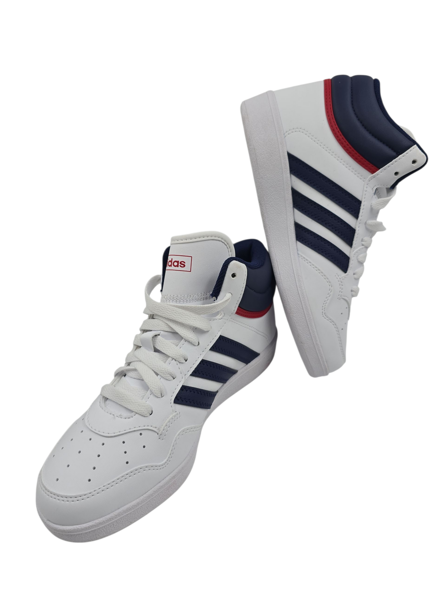 Adidas Casual Bota Blanco / Azul No 23