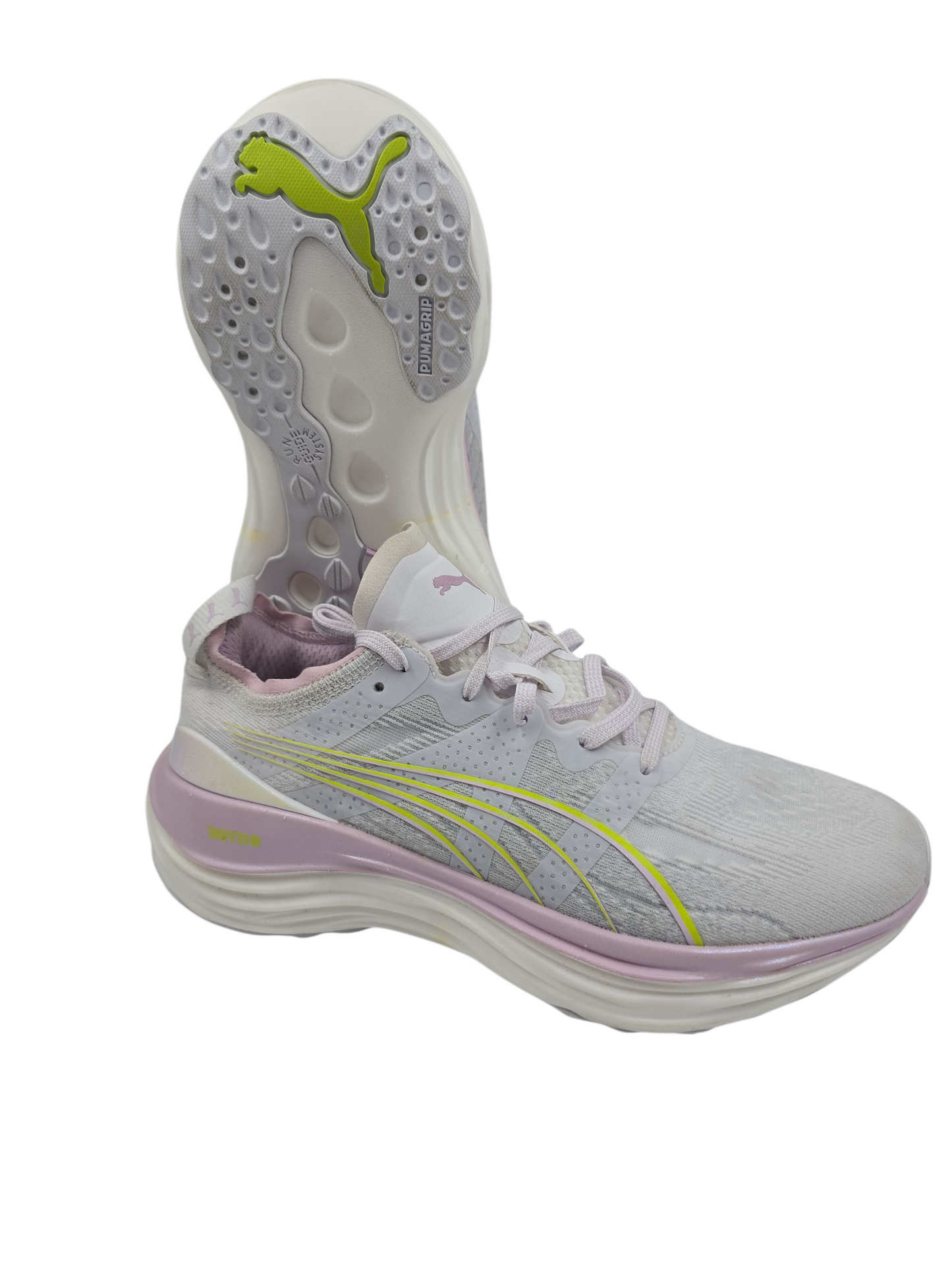 Puma Forever Run Nitro Radiant Rosa / Blanco / Iridicente No 23.5