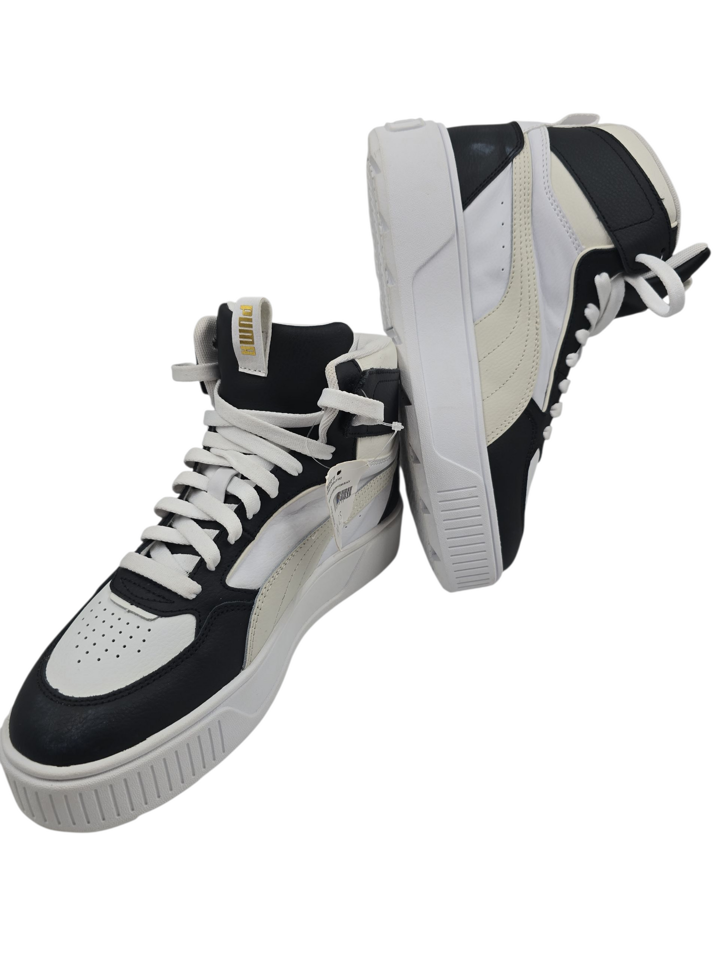 Puma Mayze Bota Casual Plataforma Negro / Blanco No 23.5