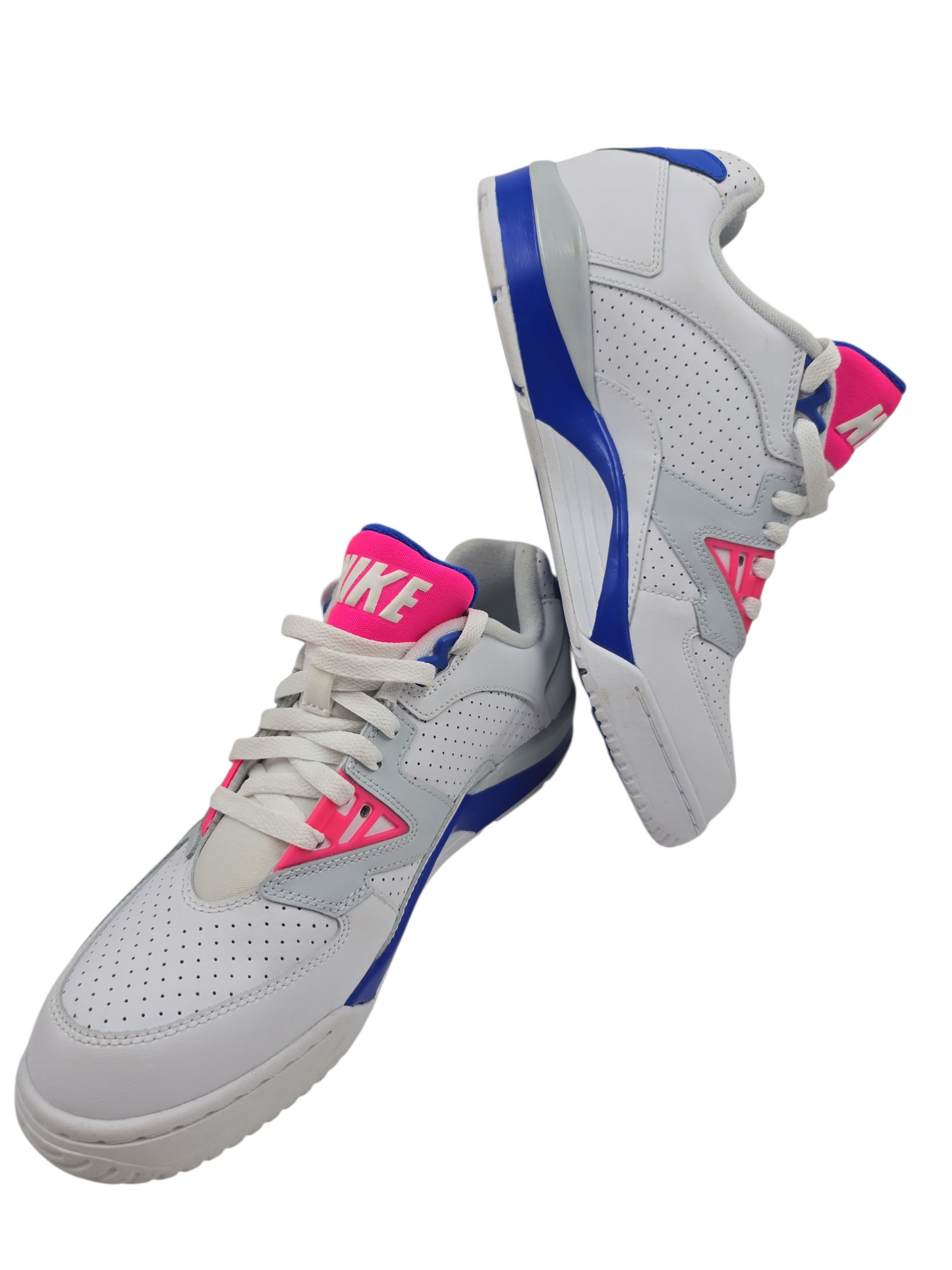 Nike Air Cross Trainer 3 Low Casual Basketball Blanco / Rosa / Azul No 28