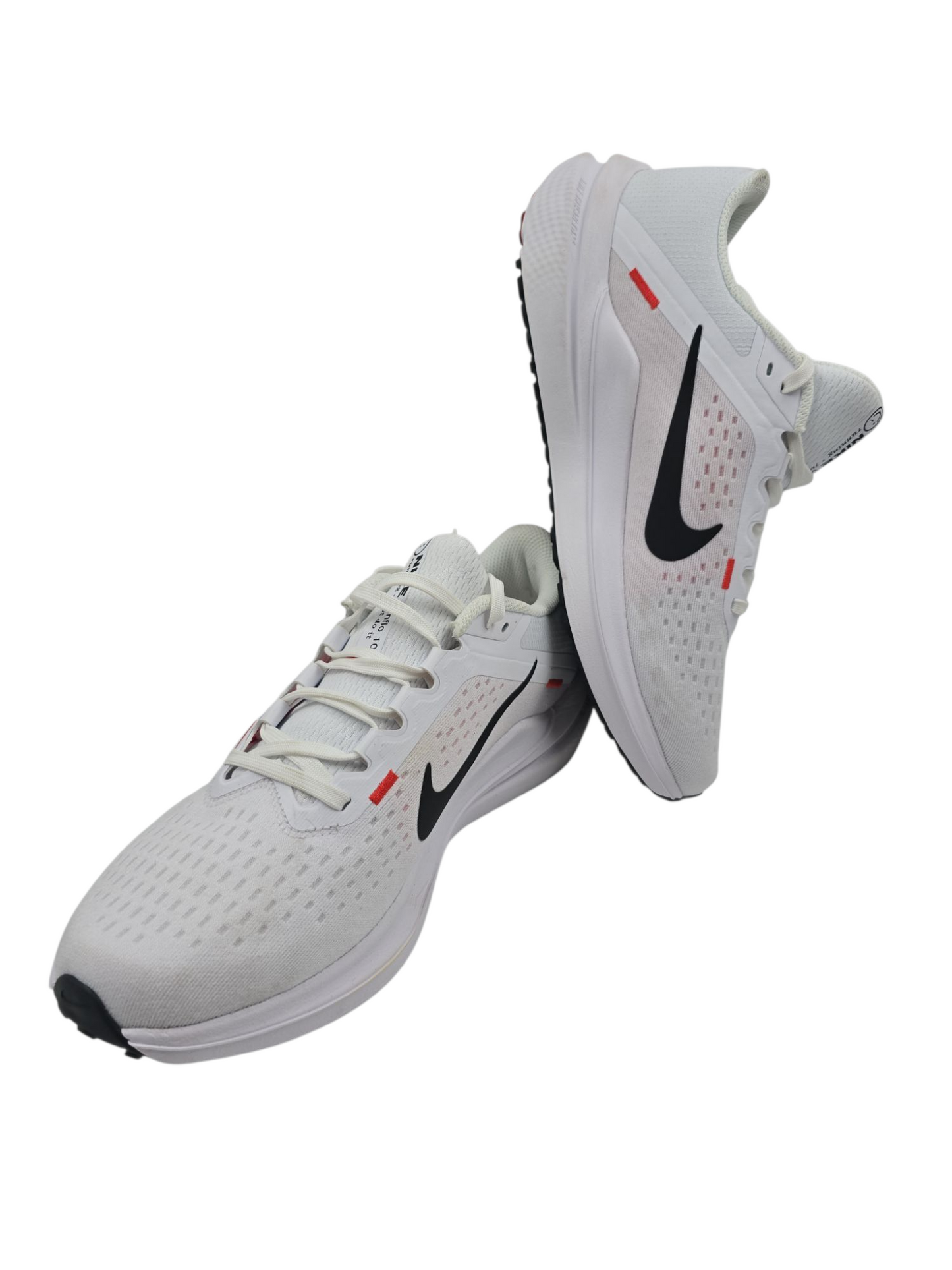 Nike Winflo 10 Running Training Blanco / Negro / Naranja No 26