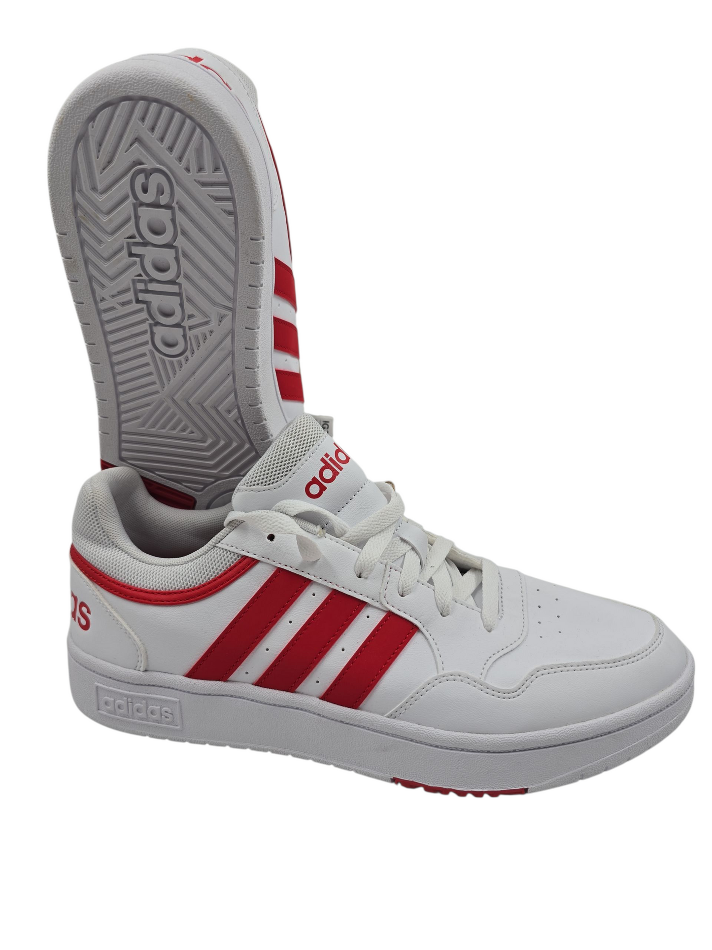 Adidas Hoops Baketball Low Blanco / Rojo No 27