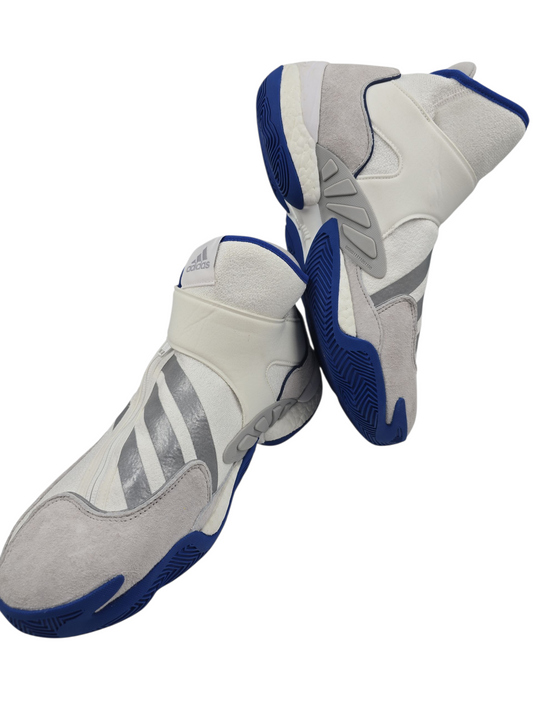 Adidas Crazy By Pharrel Basketball Pro High Blanco / Gris / Azul No 27.5