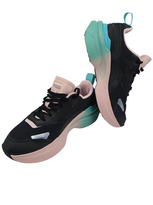 Puma Kosmo Rider Training Casual Negro / Rosa / Verde No 23
