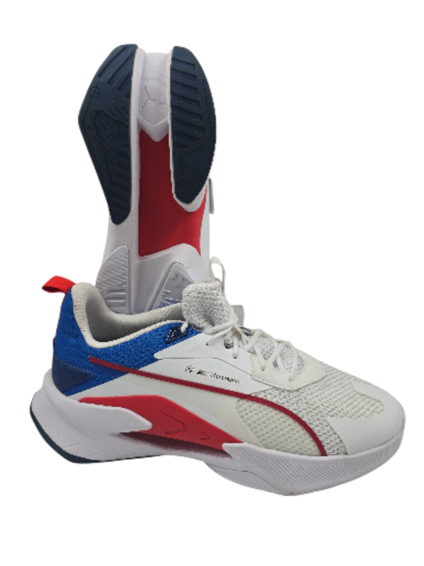 Puma BMW Legend Renegade Training Blanco / Azul / Rojo No 27