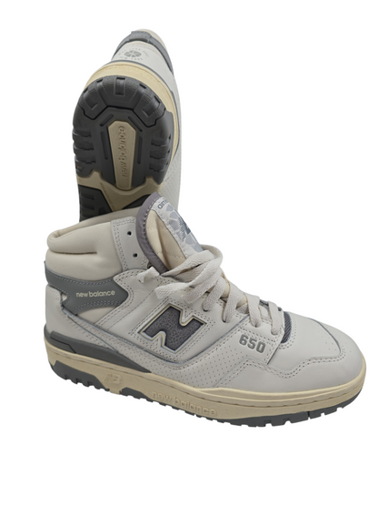 New Balance 650 Bota Casual Basketball Retro Blanco / Gris No 26