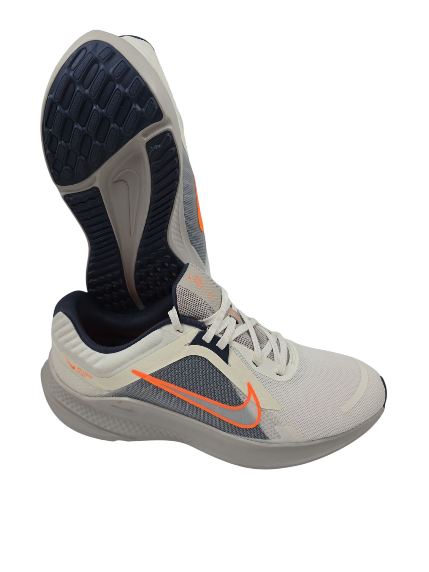 Nike Quest 5 Running Pro Beige / Azul No 26