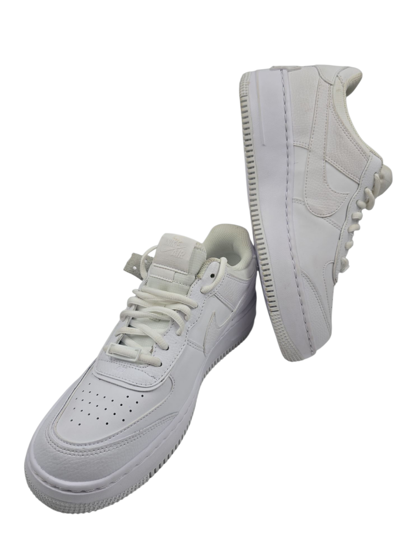 Nike Air Force Edición Especial Plataforma Casual Piel Blanco No 27