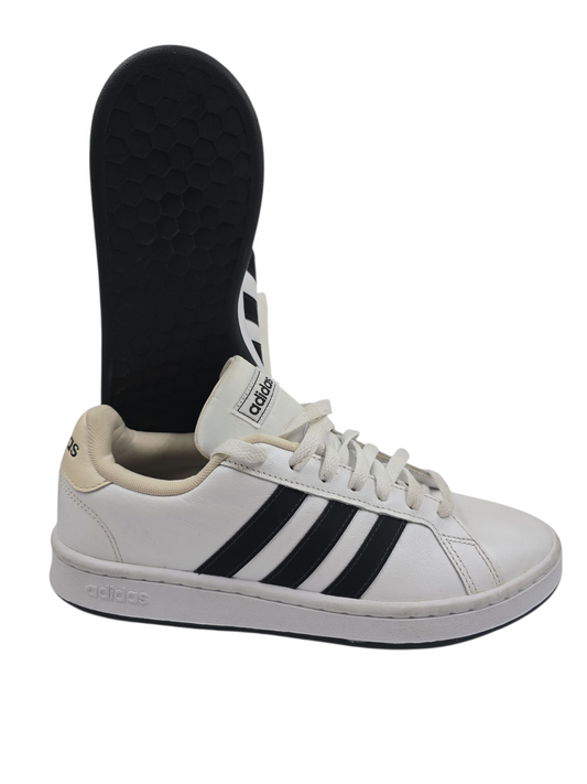 Adidas Grand Court Basic Casual Blanco / Negro No 26