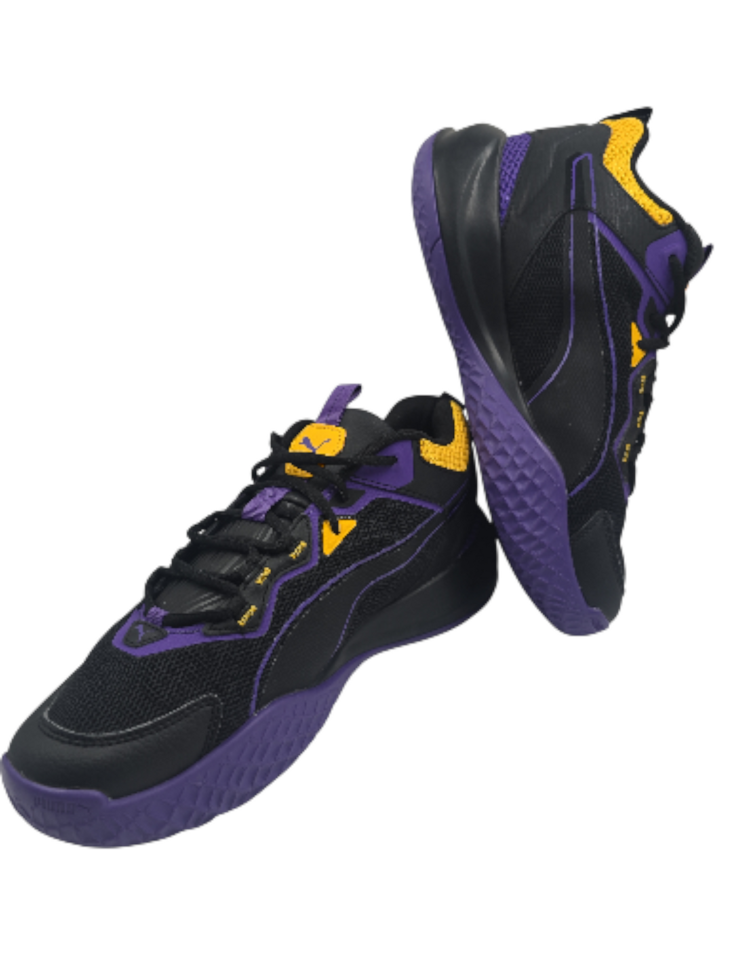 Puma Rebound Future Basketball Pro Negro / Morado No 27
