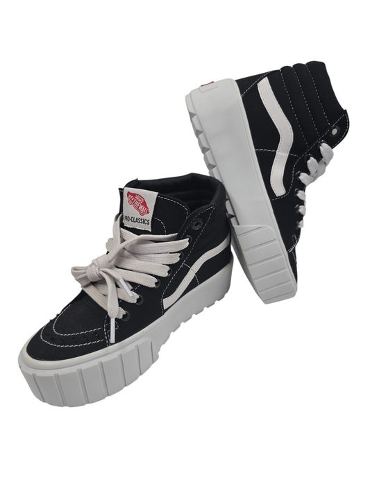 Vans Pro Classics Bota Plataforma Negro No 22.5