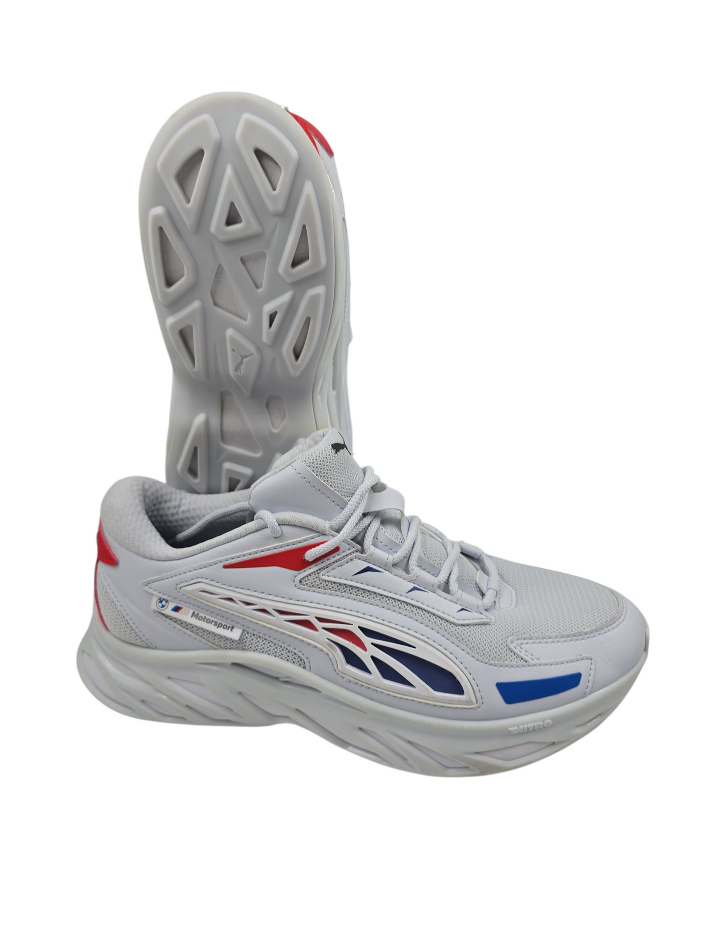 Puma Bmw Motorsport Exotec Casual / Training Blanco / Azul / Rojo No 27