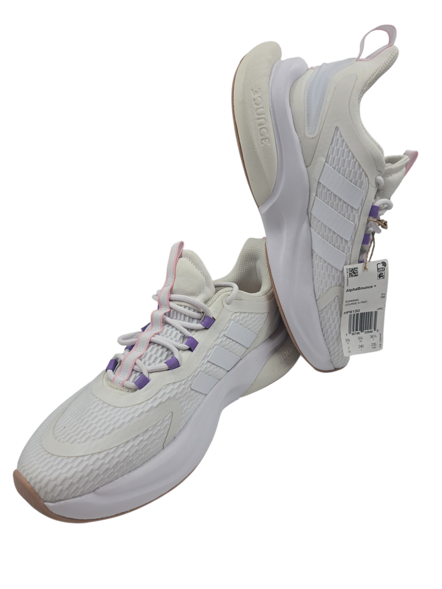 Adidas Alpha Bounce + Training / Running Blanco No 24