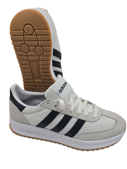 Adidas Run 70s Casual Sport Gris / Blanco / Negro / Liga No 25.5