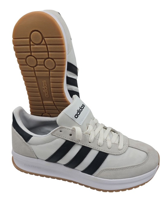 Adidas Run 70s Casual Sport Gris / Blanco / Negro / Liga No 25.5