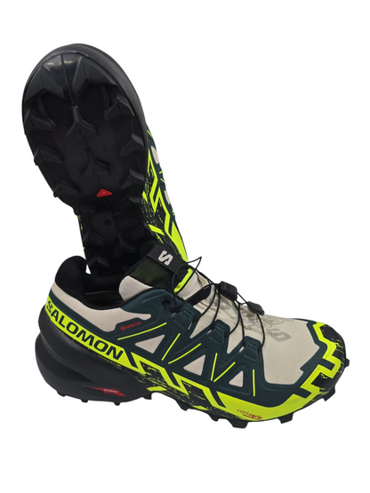 Salomon Speed Cross 6 Trail Running Pro Verde / Negro No 26.5