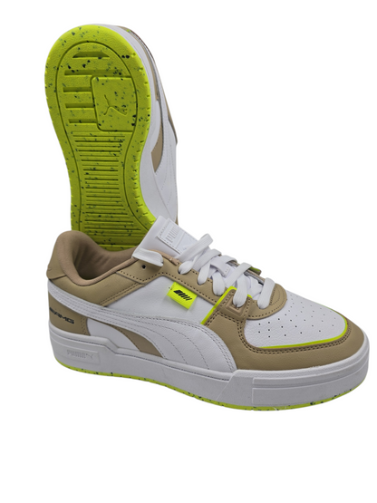 Puma Ca Pro Mercedes Benz Casual Blanco / Cafe / Verde No 27