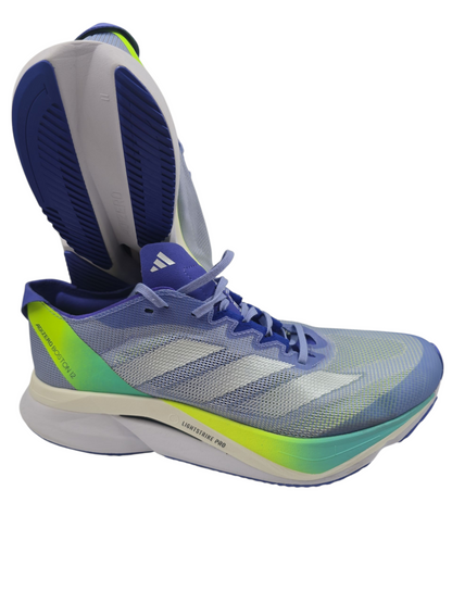 Adidas Adizero Boston 12 Running Pro Fibra de Carbono Azul / Verde No 25