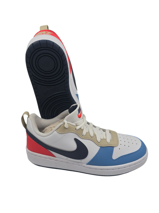 Nike Court Borough Low Casual Blanco / Azul / Rojo No 24.5