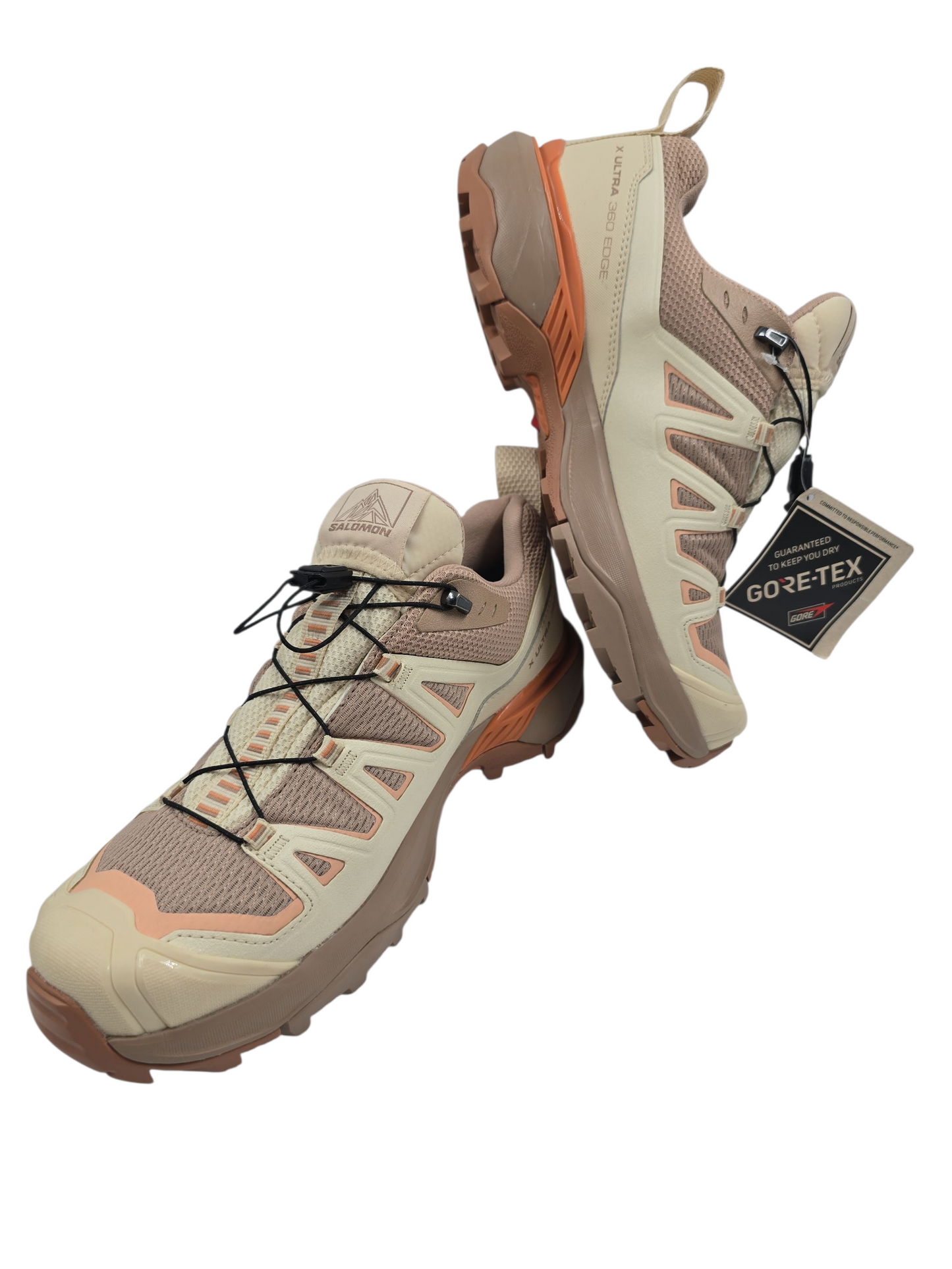 Salomon X Ultra 360 Edge Senderismo Trail Pro Beige / Cafe / Terracota No 24