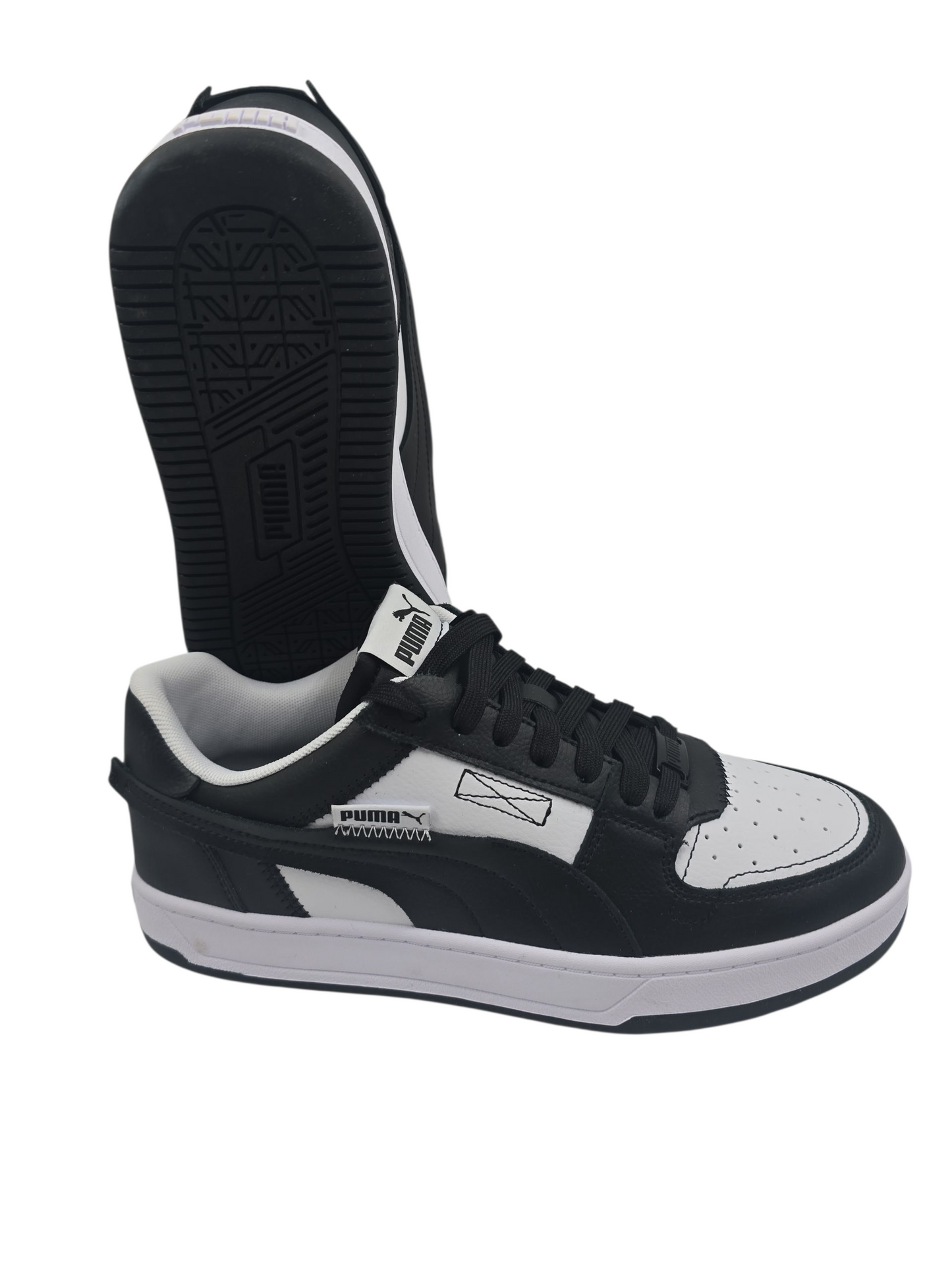 Puma Caven Pro 2.0 VTG Casual Piel Negro / Blanco No 26.5