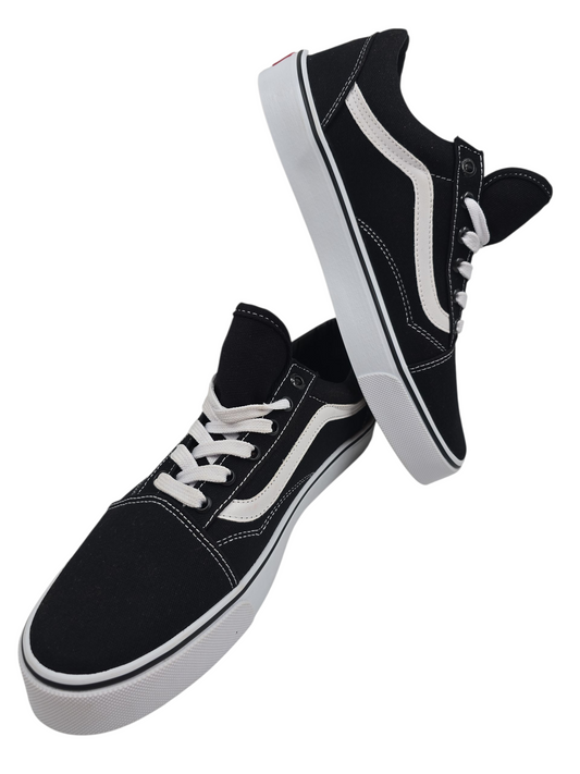 Vans Choclo Tela Negro No 27